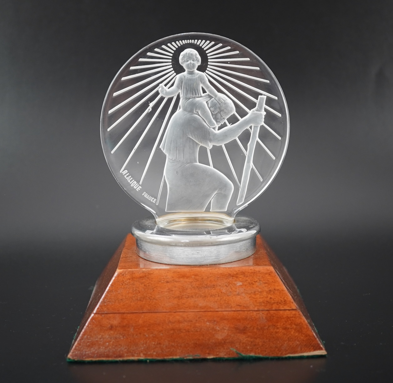 René Lalique: A 'Saint-Christophe/Saint Christopher' mascot